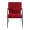 Flash Furniture Burgundy Fabric Stackable Church Chair with Arms XU-DG-60156-BUR-GG - alternate 10